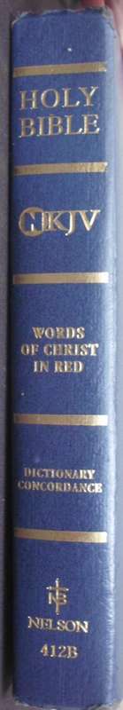 Bible - The Holy Bible - NKJV + Concordance - 1982