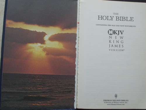 Bible - The Holy Bible - NKJV + Concordance - 1982