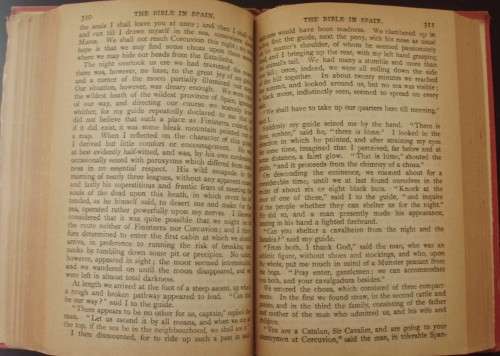 Bible/Book - The Bible In Spain - George Borrow - 1800s
