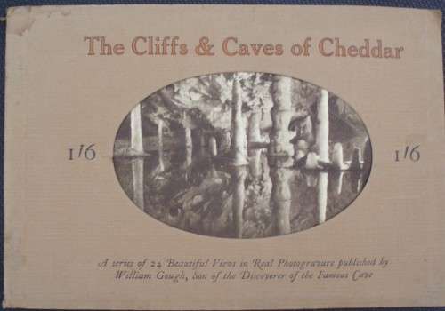 Booklet - The Cliffs And Caves Of Cheddar -  UK - Vintage