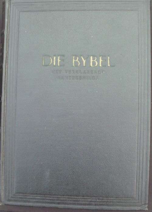 Bible - Die Bybel - Deel 1/2/3 - 1958/9 - Perfek - [Met Verklarende Aantekeninge]