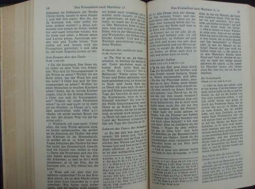 Bible - Die Bibel - German - 1972