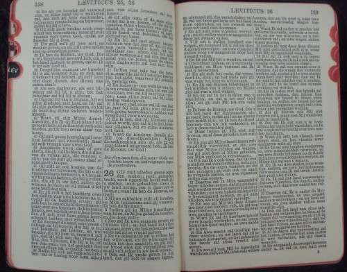 Bible - Bijbel - Holland - 1923 - Pocket