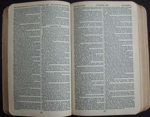 Bible - The Holy Bible - KJV - Canterbury Text - Undated - Scarce