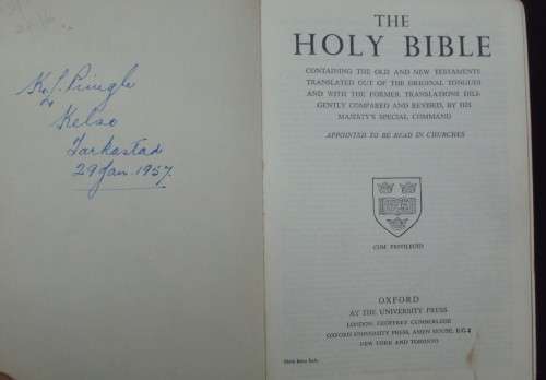 Bible - The Holy Bible - KJV - 1946-1950