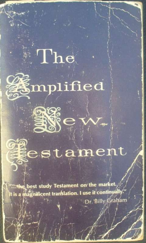 Bible - The Amplified New Testament - Zondervan - 1973 - B