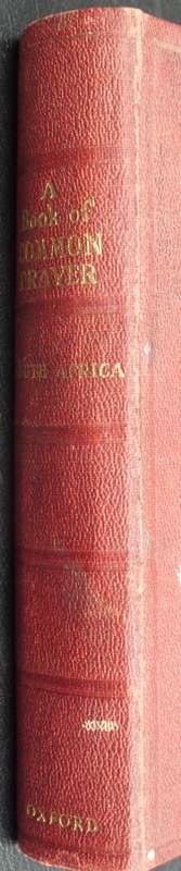 Bible - The Book of Common Prayer - 1963