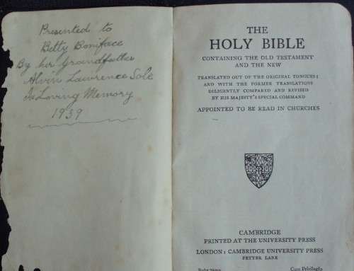 Bible - The Holy Bible - Pocket - KJV - 1930s