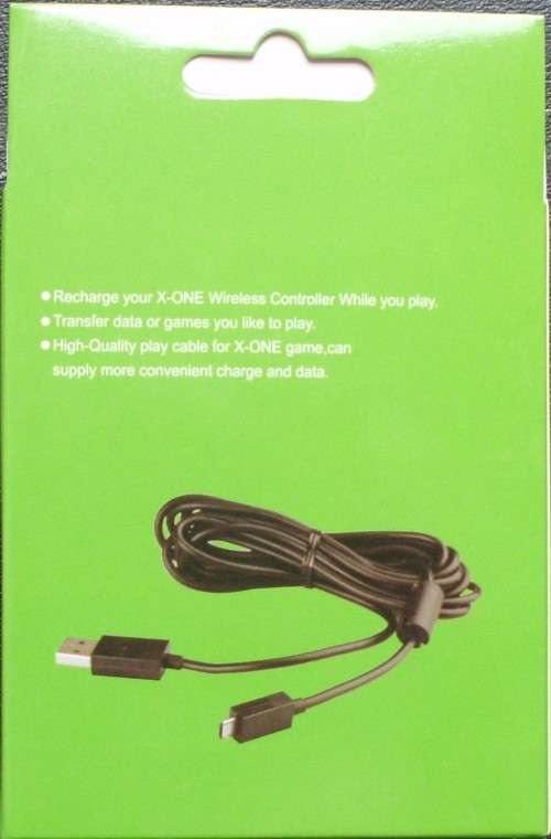 Xbox One Charging Cable - 2.75m [Min Order 5 Units]