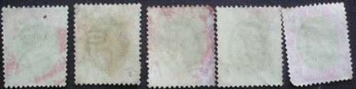 Stamp - Transvaal - 1905 - SACC250 - 1D x 5