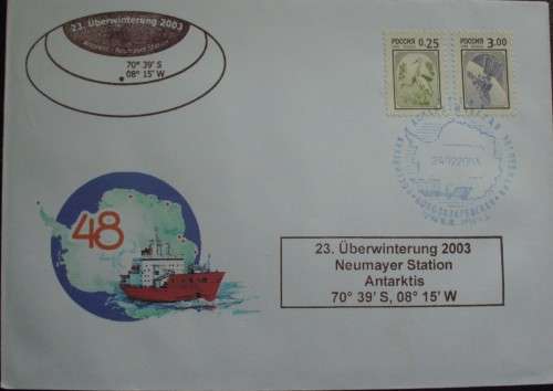 Fdc - Russia - 2003 Antartic Comm. - with 1998 Stamps