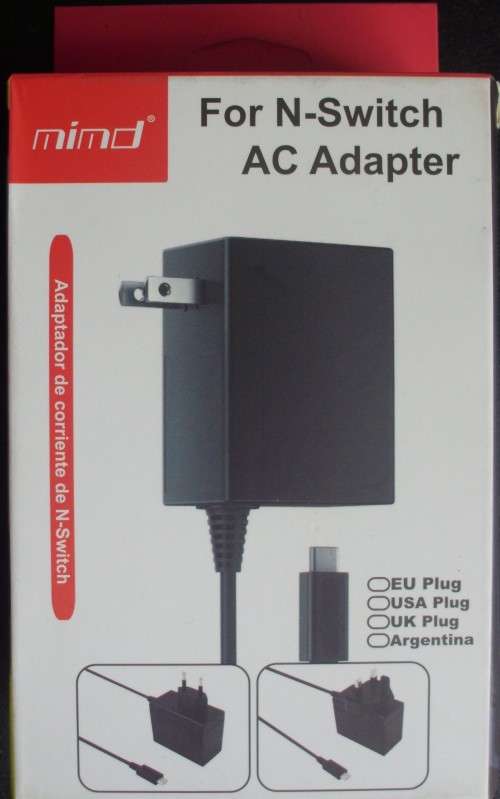 Nintendo Switch Charger/Power Supply Type C - 5V 1,5V / 15V 2,6A