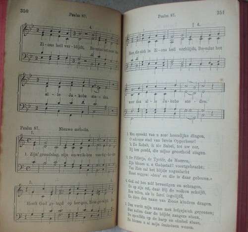 Bible/Book - Psalmen En Gezangen - 1895 - Pocket