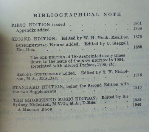Bible /Book - Common Prayer/Hymns A+M - 1940 - Pocket