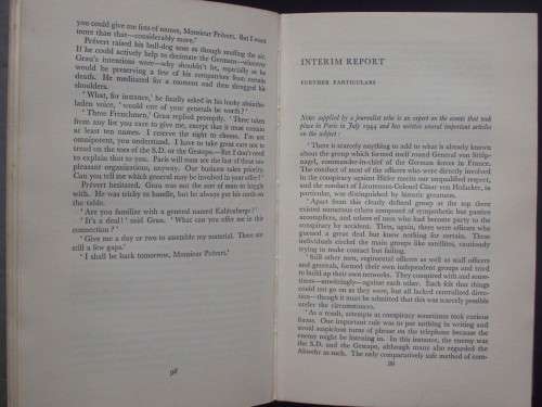 Book - The Night Of The Generals - Hans Kirst - 1963 - 1st ed