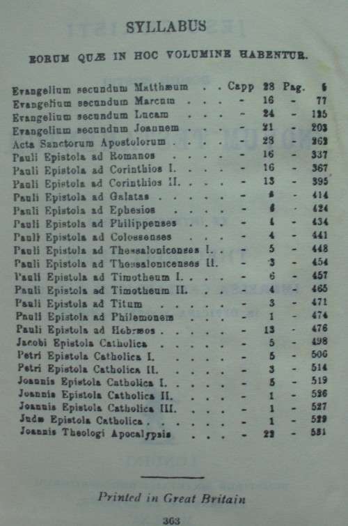 Bible - Novum Testamentum Et Psalmi - Pocket - 1965
