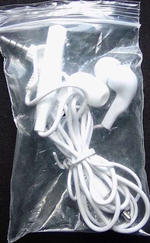 Earphones - Black - [Min Order 50 Units]