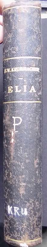 Bible - De Profeet Van Israel - 1828 - Dr. Krummacher