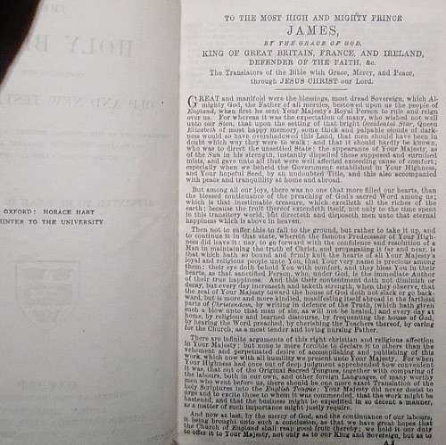 Bible - The Holy Bible - KJV - Oxford Early 1900s - Pocket