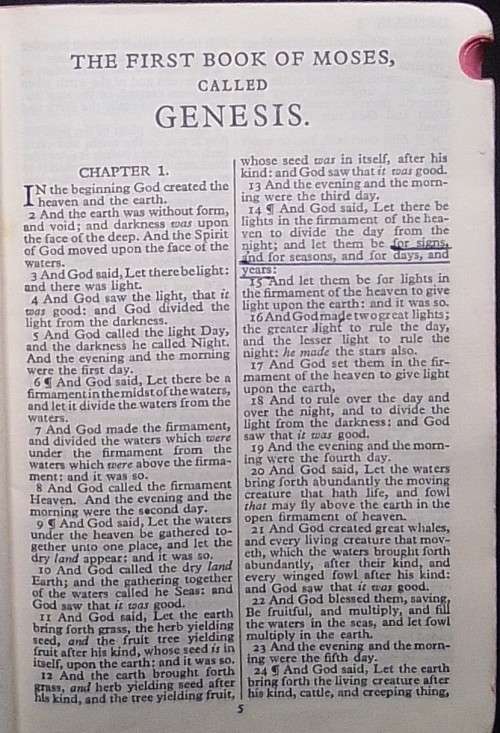 Bible - The Holy Bible - Vintage - Undated - Pocket