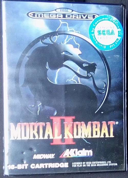 Game - Sega - Mortal Kombat 2  - 16bit - Original