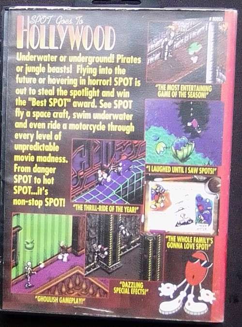 Game - Sega - Spot Goes To Hollywood - 16bit