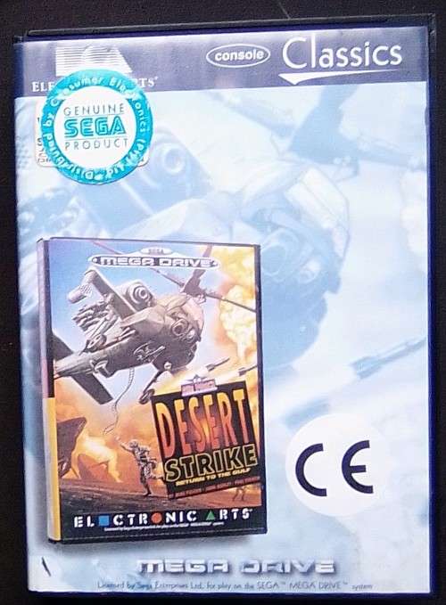 Game - Sega - Desert Strike - Return To The Gulf - 16bit - Original