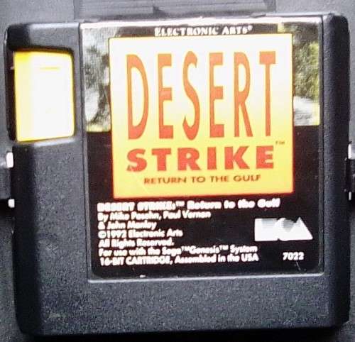 Game - Sega - Desert Strike - Return To The Gulf - 16bit - Original