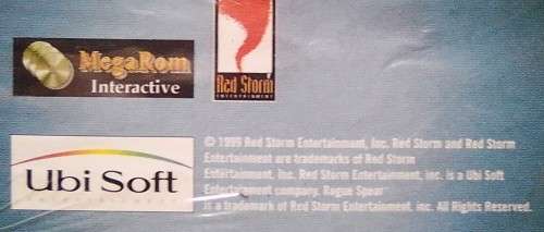 PC Game - Rainbow Six - Rogue Spear - Unused