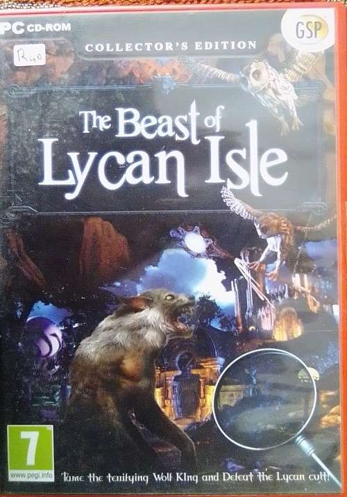PC Game - The Beast Of Lycan Isle - Collectors Edition - Unused