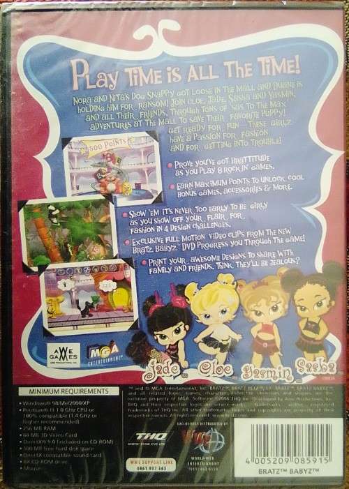 Pc Game - Bratz Babyz - Sealed