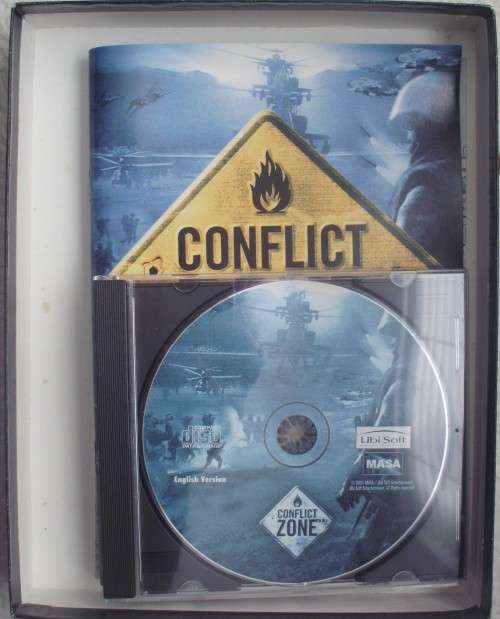 PC Game - Conflict Zone - 2001 - Unused