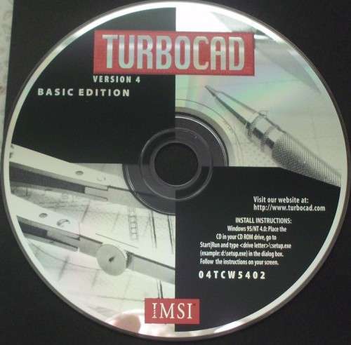 Turbocad Version 4 Basic  Disc - Unused x 13