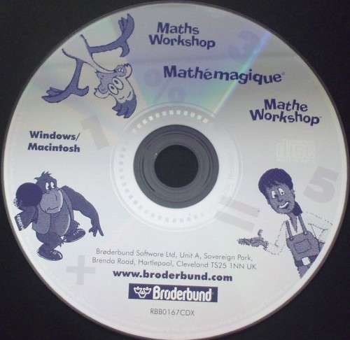 PC Educational Cd - Maths Workshop - Unused