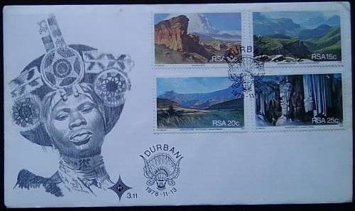 FDC - Durban - Tourist - 1978