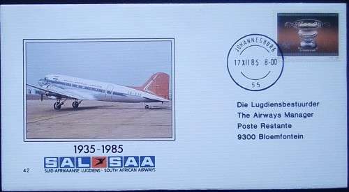 FDC - SAA/SAL - 50 years Comm. - Mint