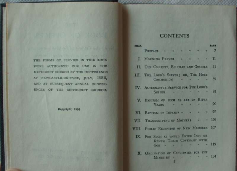 Bible - The Book Of Offices - Pocket - 1936