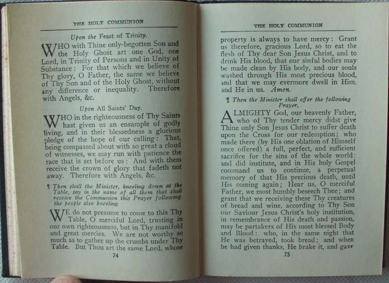Bible - The Book Of Offices - Pocket - 1936