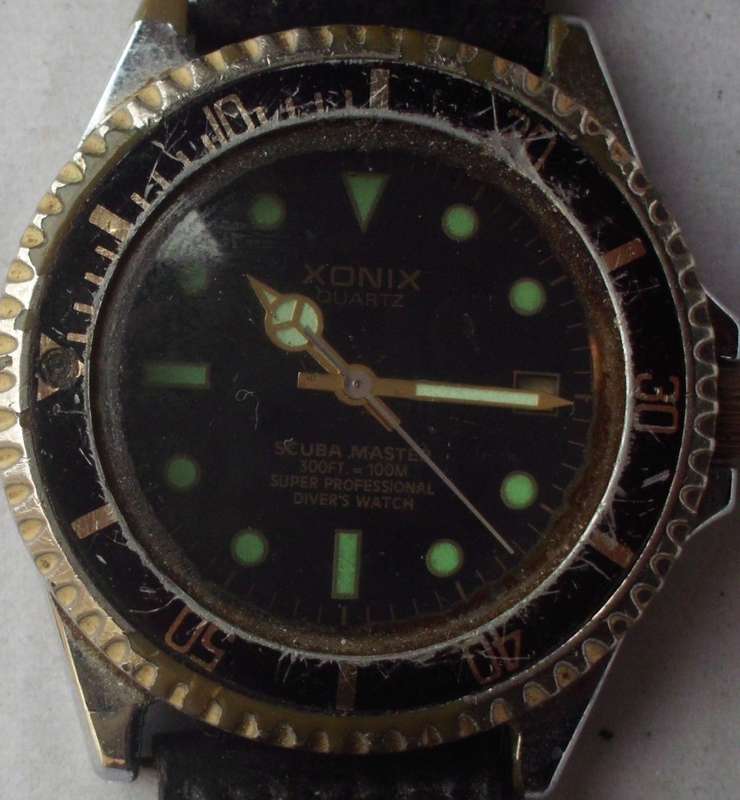 Mens Watch - Xonix - Divers - 100m