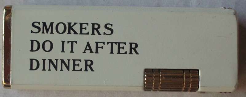 Lighter - Ruslite - Smokers Do It After Dinner