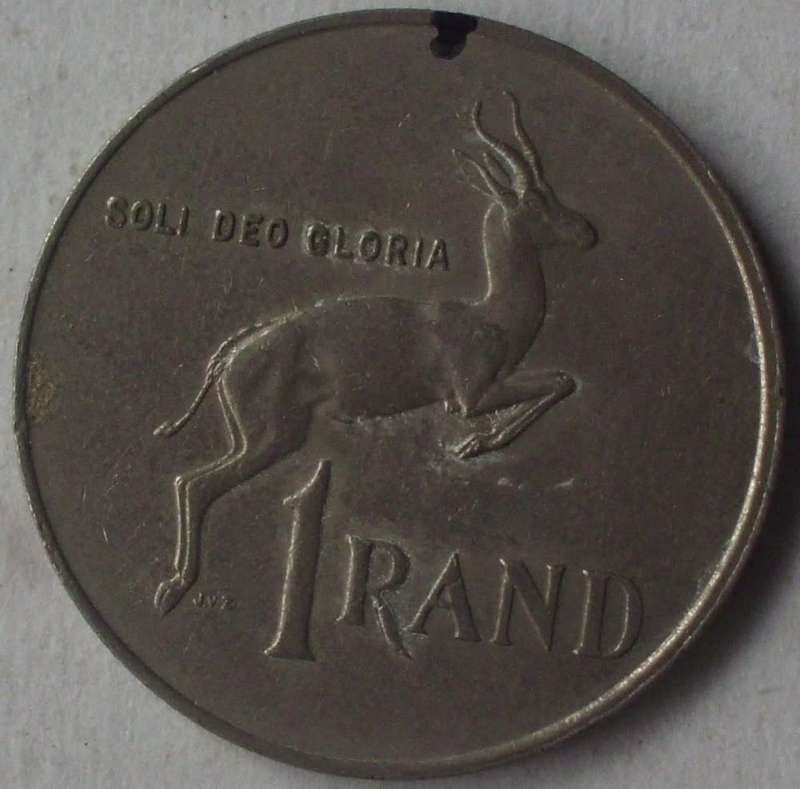 Coin - RSA - R1 - 1987 - Error - Rotated Die