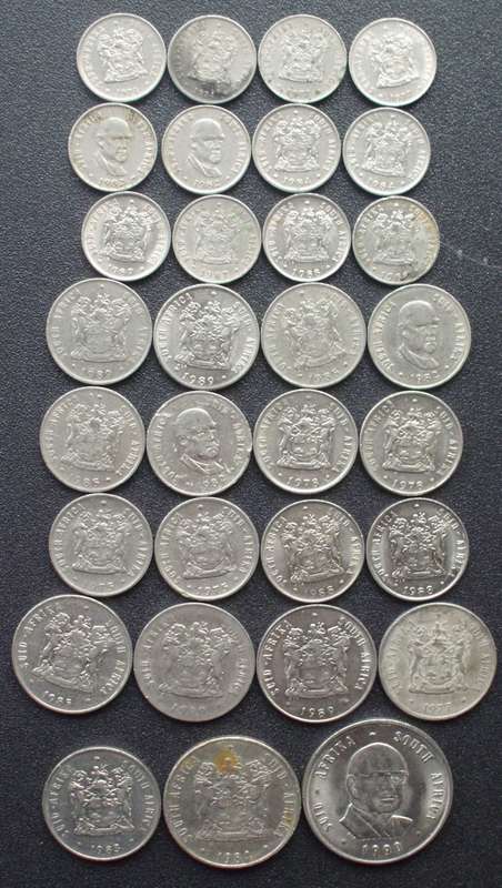 Coin - RSA - 5c,10c,20c,50c,R1 - B