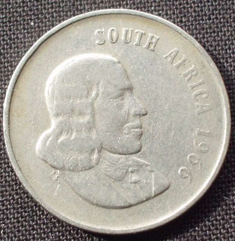Coin - RSA 20 Cent - 1966 - English - B