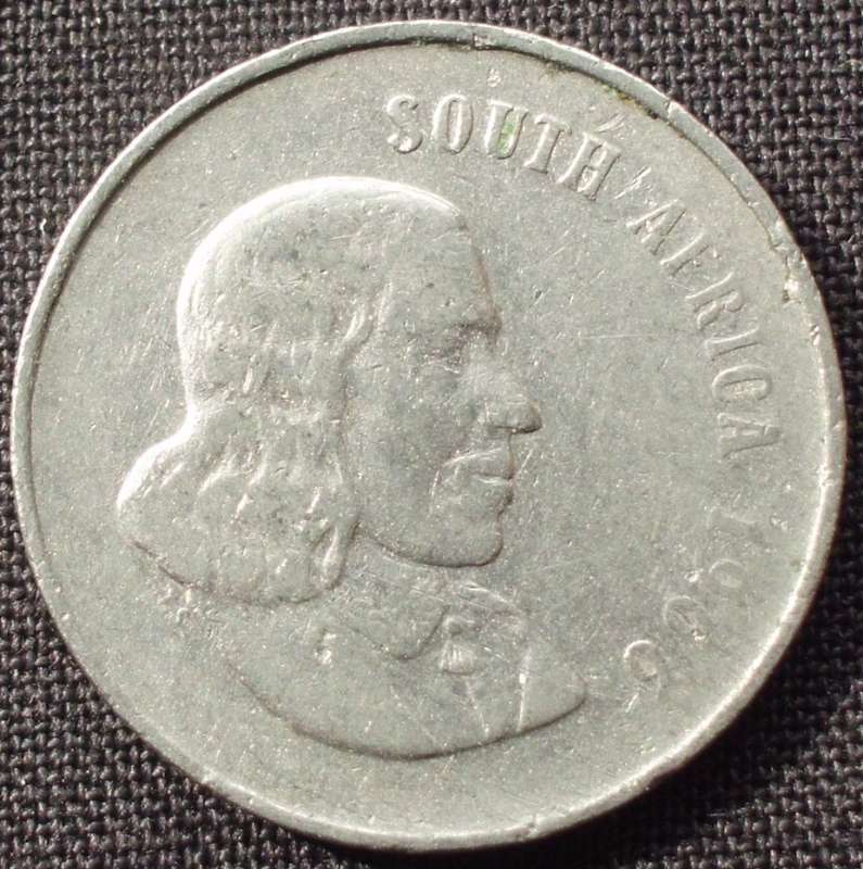 Coin - RSA 20 Cent - 1966 - English - C