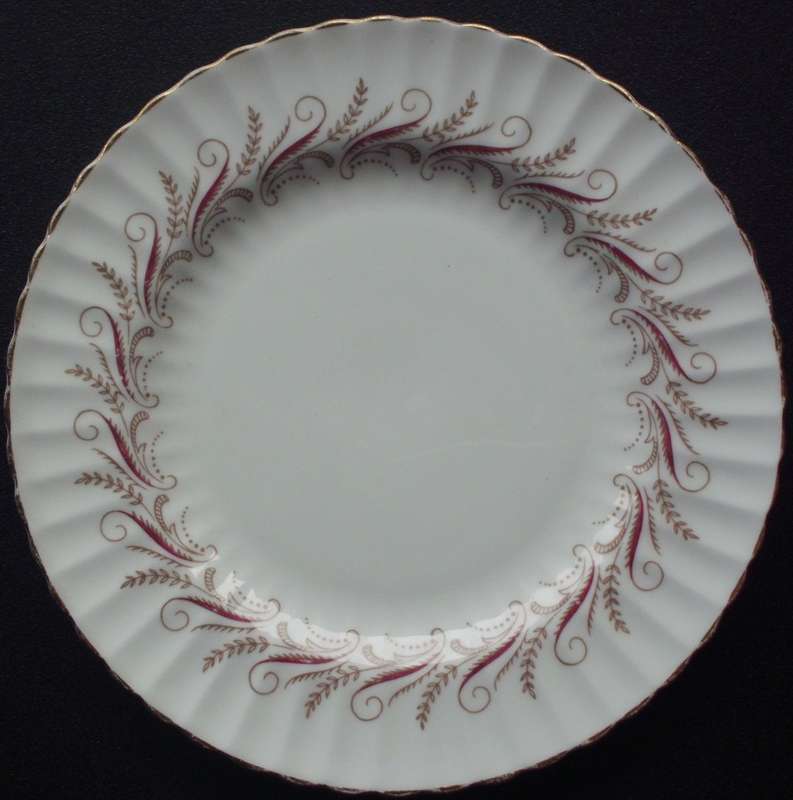 Crockery Sideplates x 6 - Paragon Bone China - Vintage