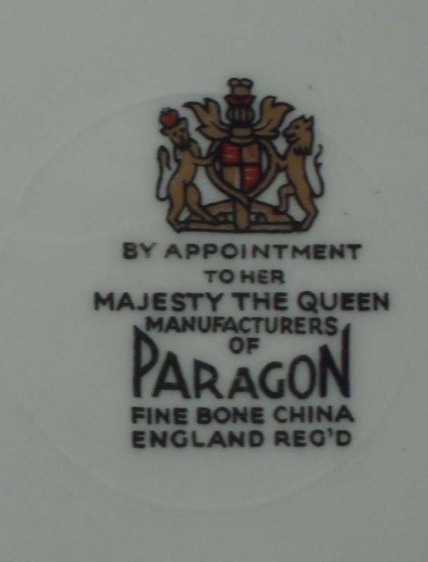 Crockery Sideplates x 6 - Paragon Bone China - Vintage