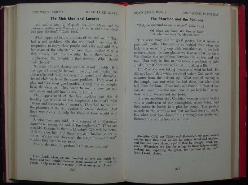 Bible/Book - Devotions For Every Day - William S Slavery - 1961