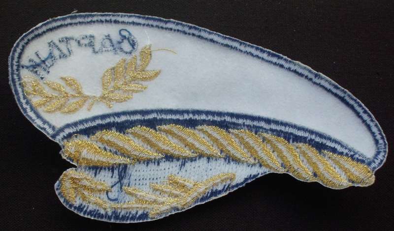Badges - Iron On - Captain x 9 - Unused