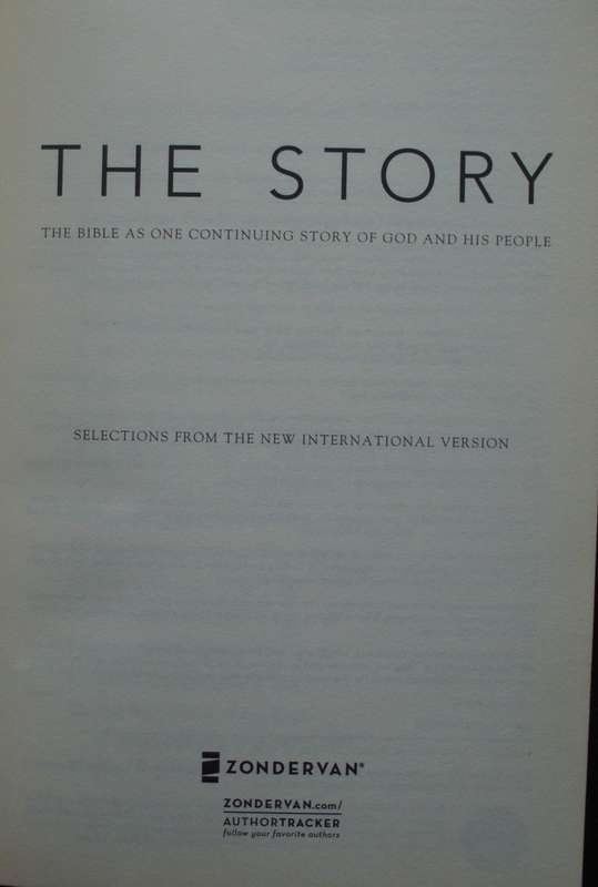 Bible/Book - The Story - NIV - Zondervan - 2011