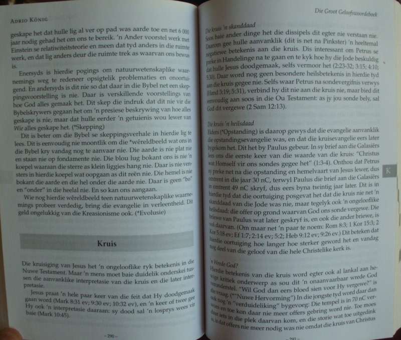 Bible/Book - Die Groot Geloofswoordeboek - 2006 1st ed